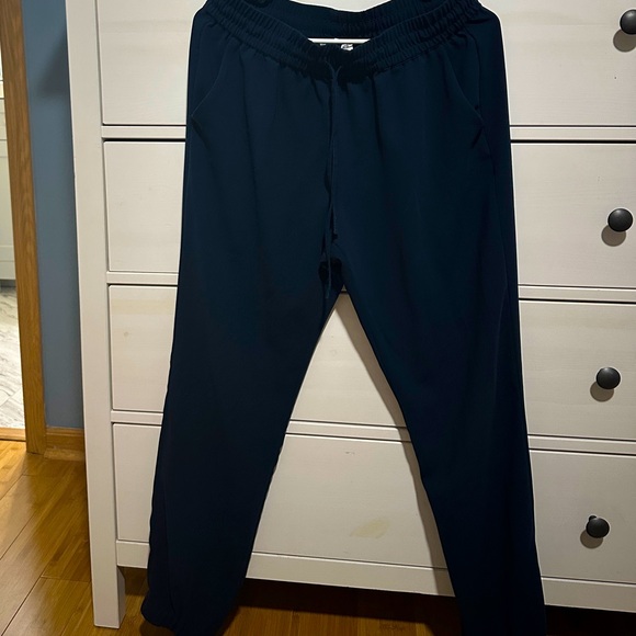 Navy Woman’s Joggers - Picture 1 of 3